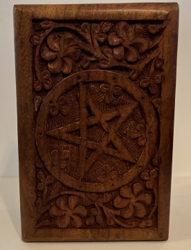 Box Wood Lined Pentacle